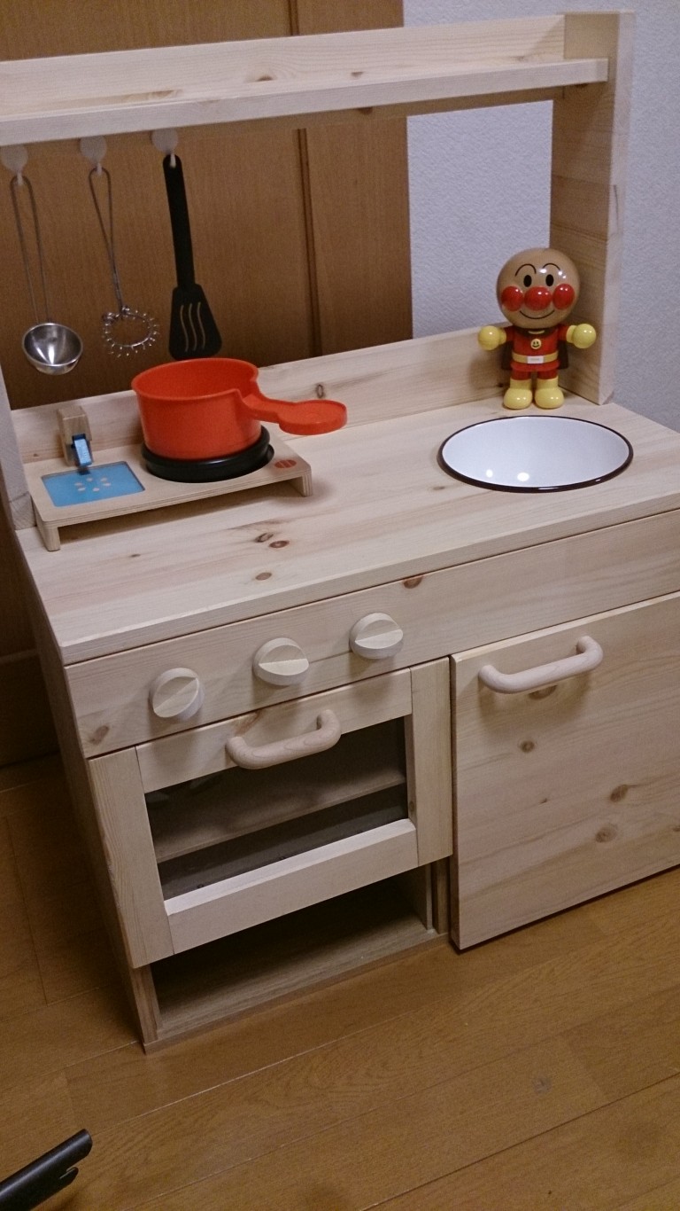 娘のキッチン完成☆彡